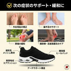 人間工学シューズ｜快適サポートスニーカー
